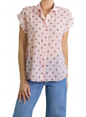 Camicia con pois